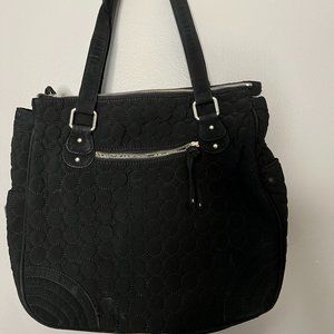 Black Quilted Vera Bradley Purse